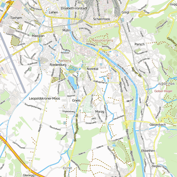 Salzburg Übersicht